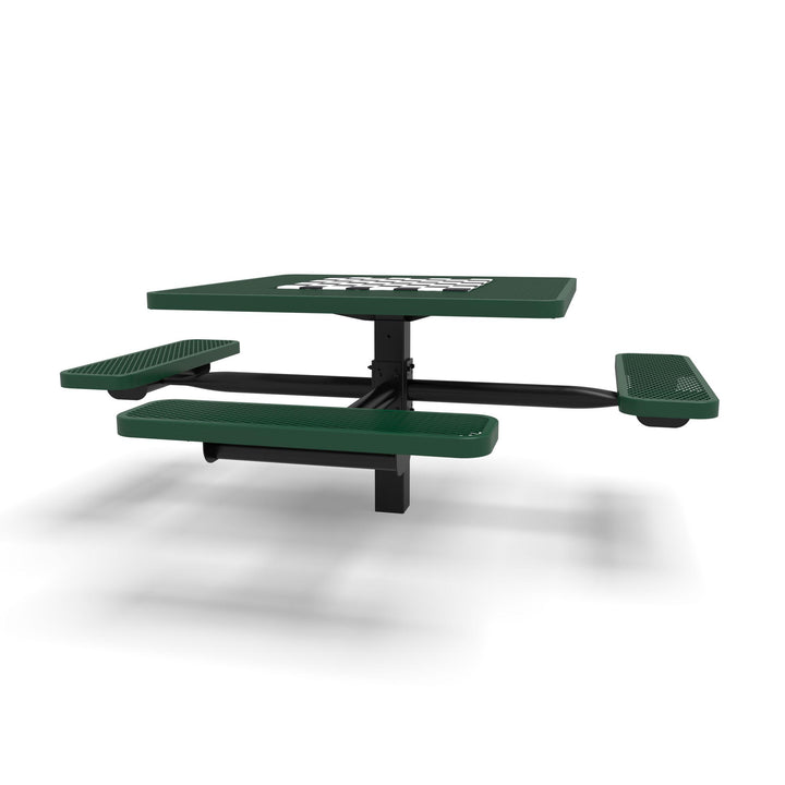 Inground Signature Square Diamond ADA Game Table