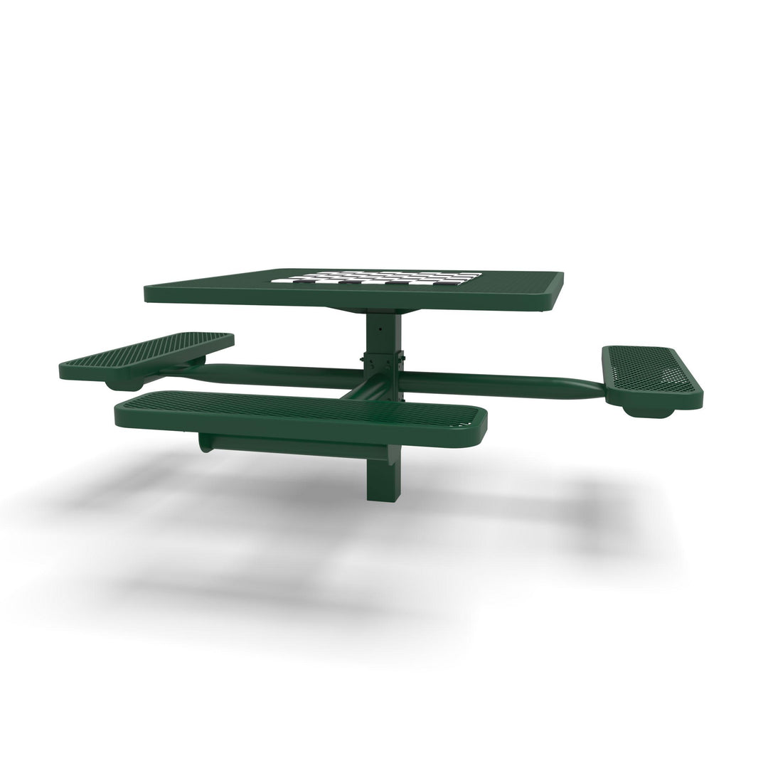 Inground Signature Square Diamond ADA Game Table
