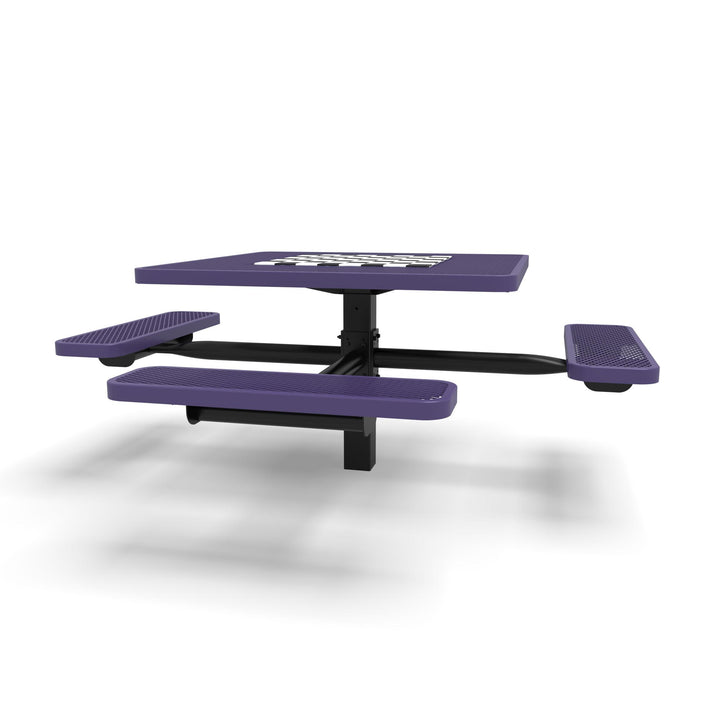 Inground Signature Square Diamond ADA Game Table