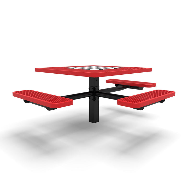 Inground Signature Square Diamond ADA Game Table
