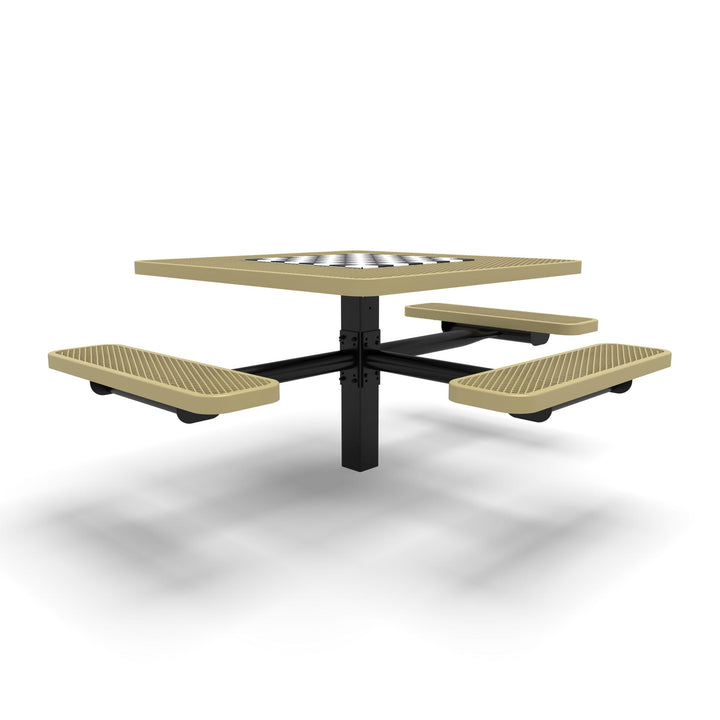 Inground Signature Square Diamond ADA Game Table