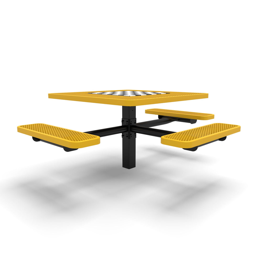 Inground Signature Square Diamond ADA Game Table