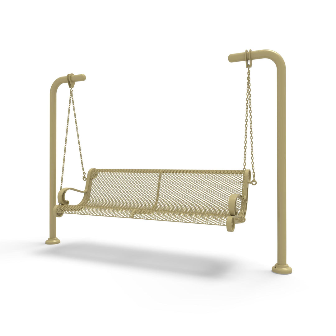 Inground Estate Diamond Swing Bench