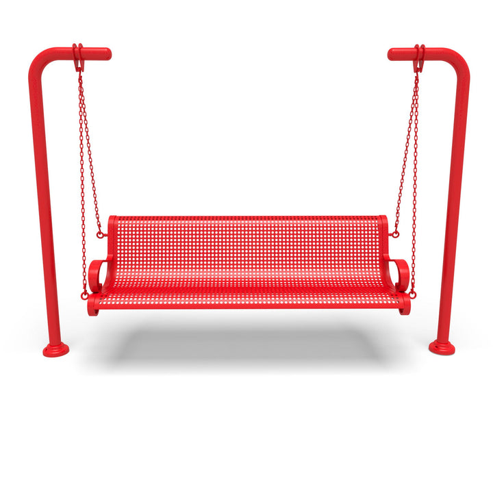 Inground Estate Perforated Swing Bench