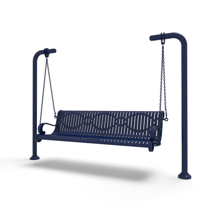 Inground Estate Ribbed Swing Bench
