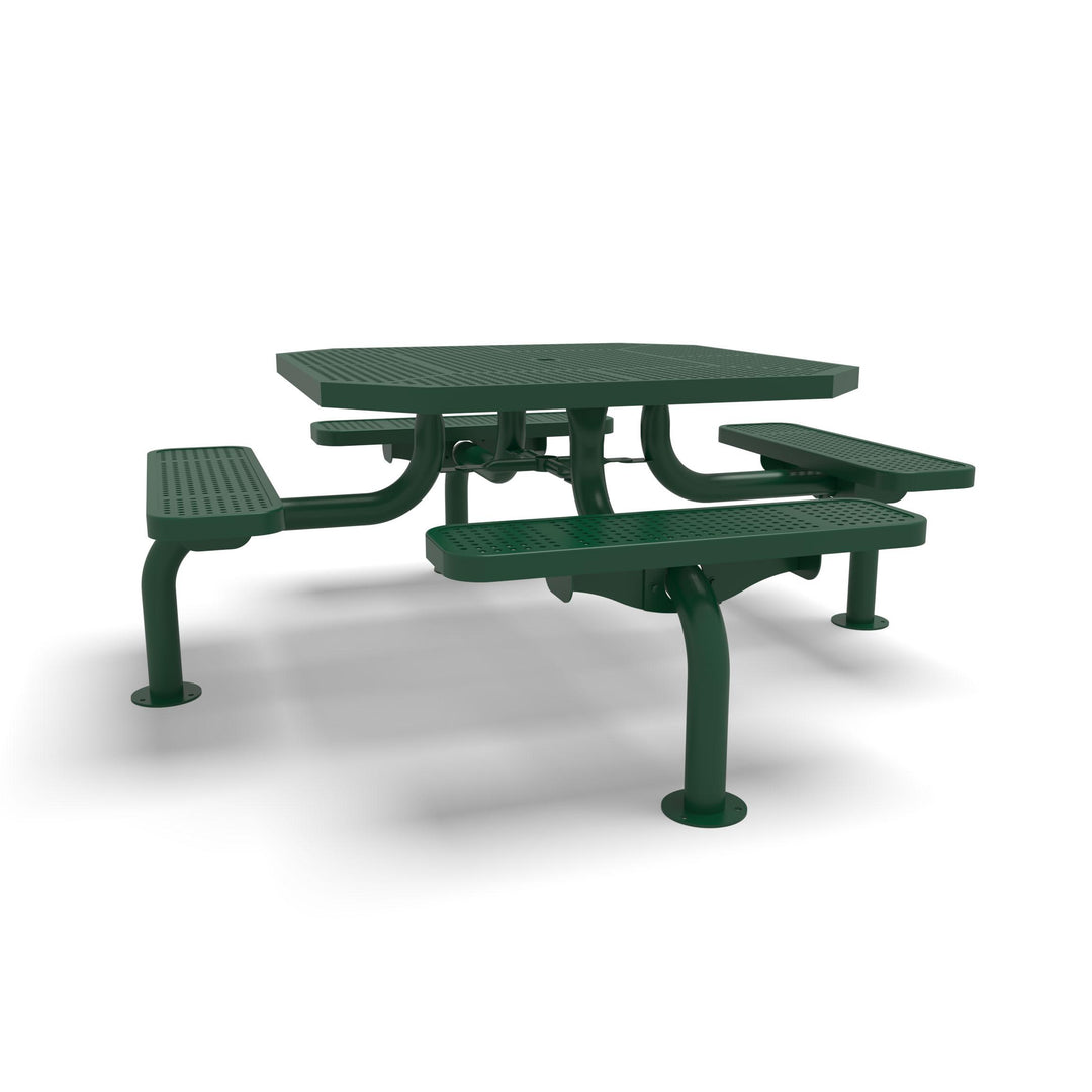 Spyder Octagon Perforated Picnic Table
