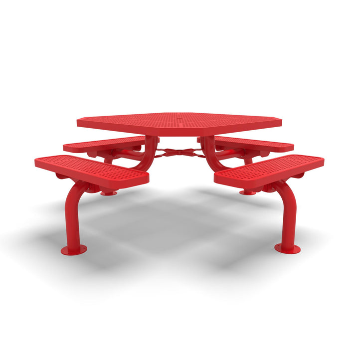 Spyder Octagon Perforated Picnic Table