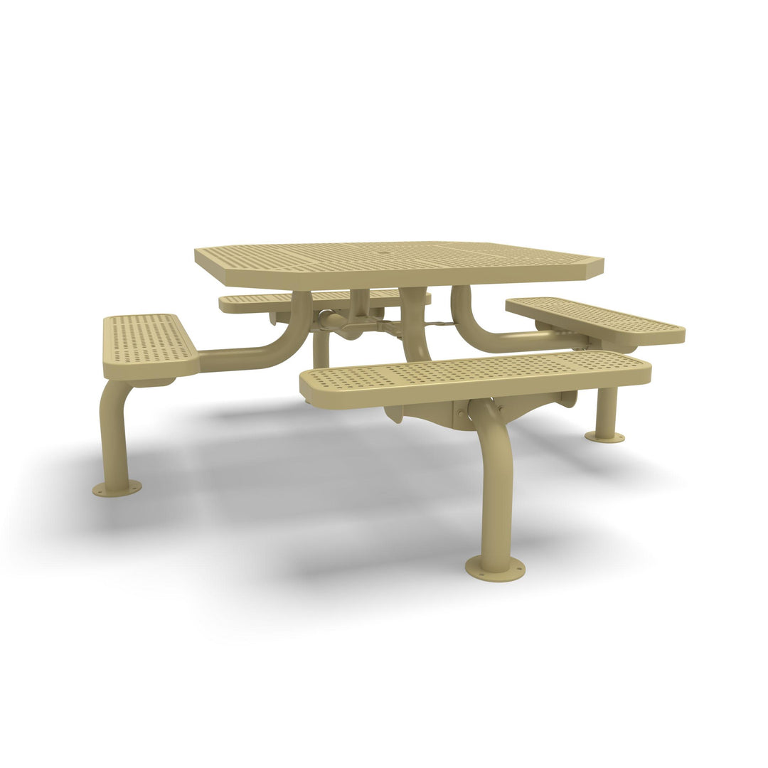 Spyder Octagon Perforated Picnic Table