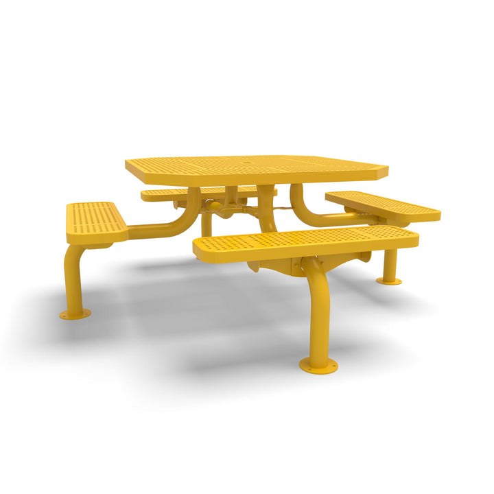 Spyder Octagon Perforated Picnic Table