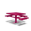 Pink Outdoor Picnic Table