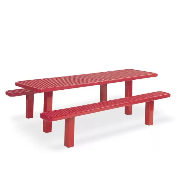 Signature Series Inground Picnic Table Multi Pedestal