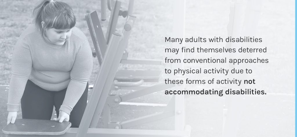 Upgrade your outdoor fitness equipment to accessible accommodating equipment